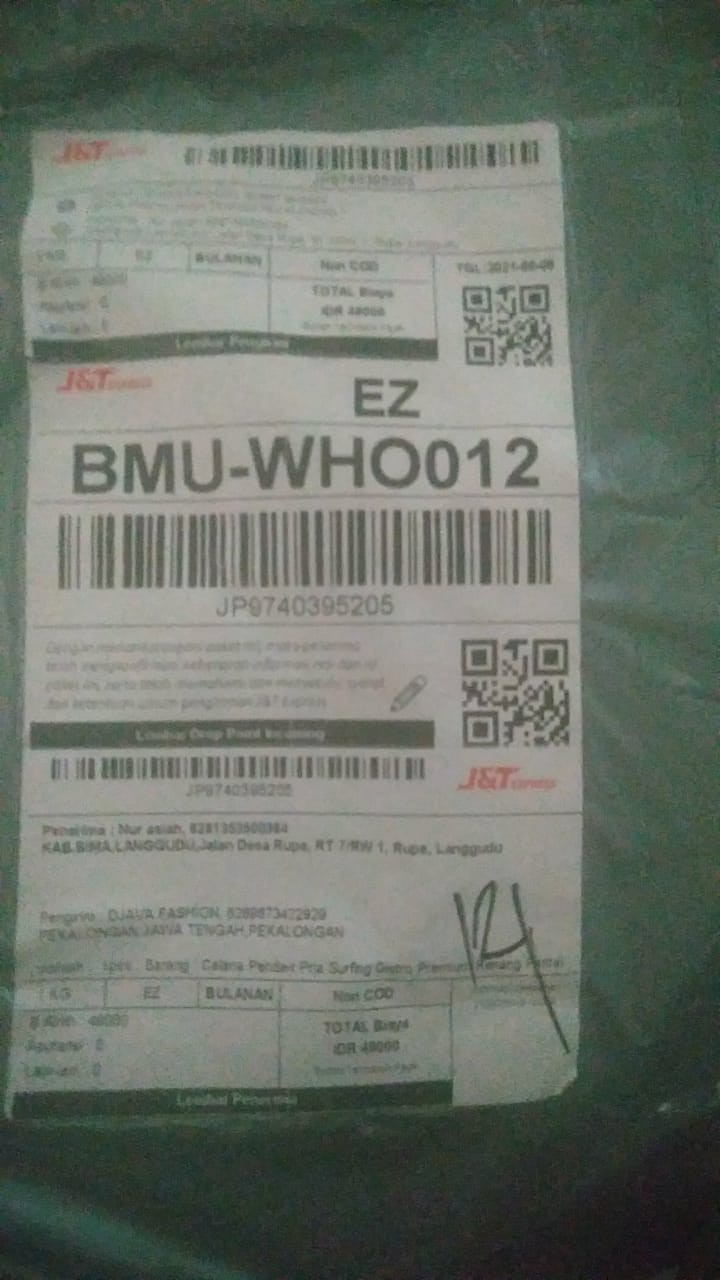 Nayaka Batik _couple Batik Slendang Tille Alena Pinguin Sofia