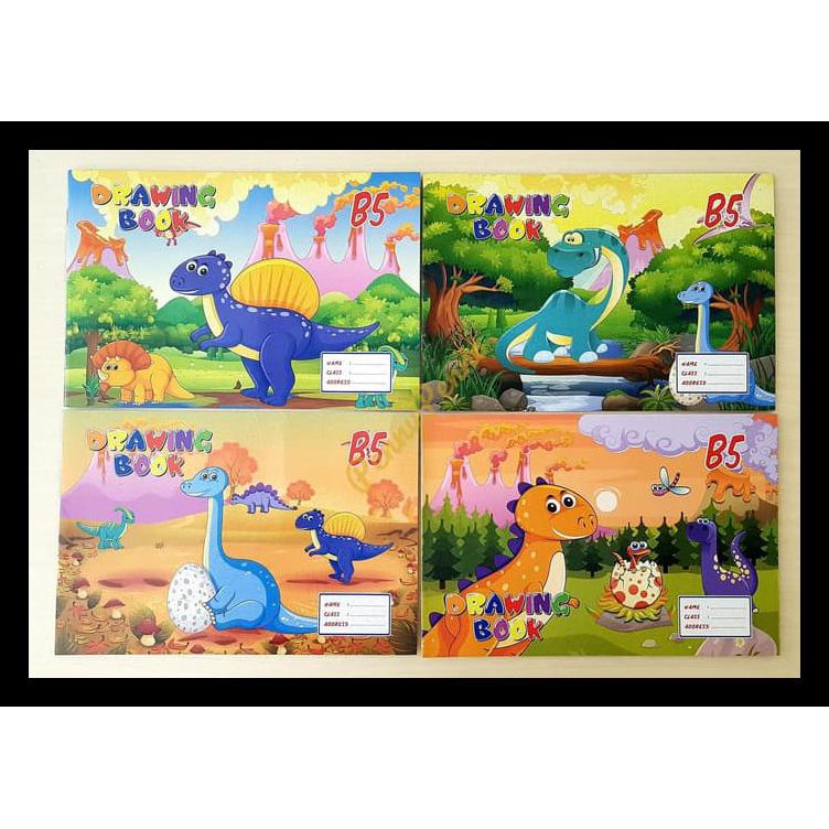 

Buku Gambar B5 Model Dinosaurus Terjamin