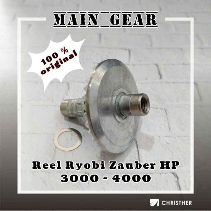 Main Gear Reel RYOBI Zauber 3000 4000 / Pancing Fishing Spare Parts