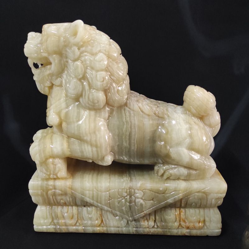 Patung Qillin Qilin killin patung singa cina onyx onix super
