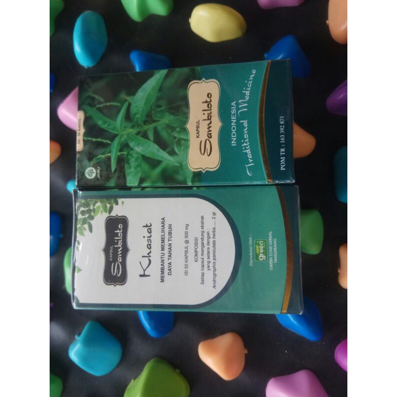 Kapsul Sambiloto Green zone | Kapsul Daun Sambiloto