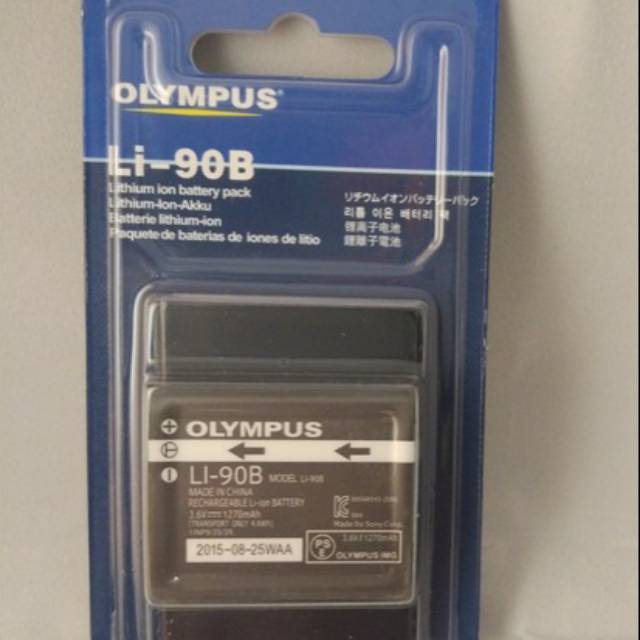 Olympus Battery Li-90B for TG 5/Tg tracker/Tg870/HS2