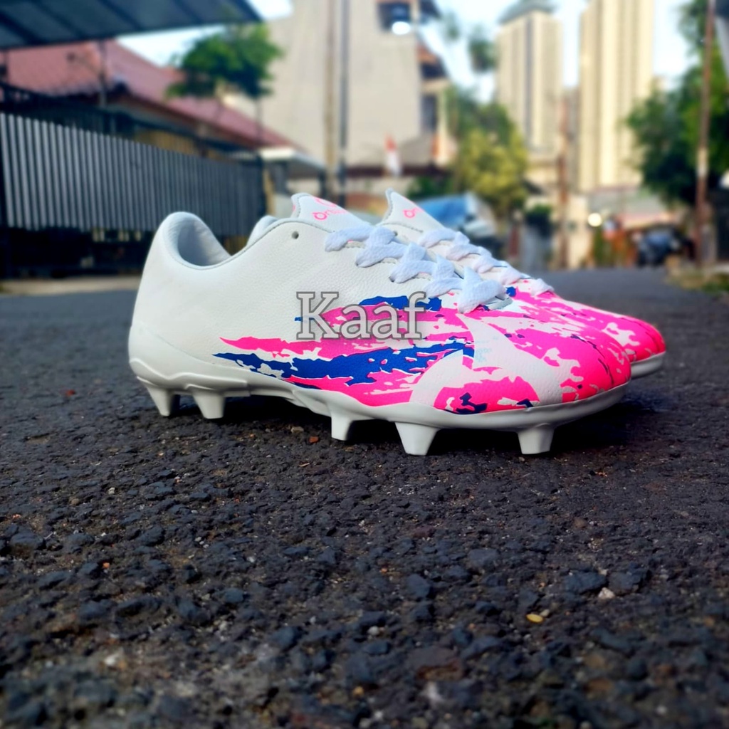 SEPATU BOLA ORTUSEIGHT CATALYST CHIMERA FG WHITE PINK I COD SEPATU BOLA L FUTSAL ORTUS CHIMERA