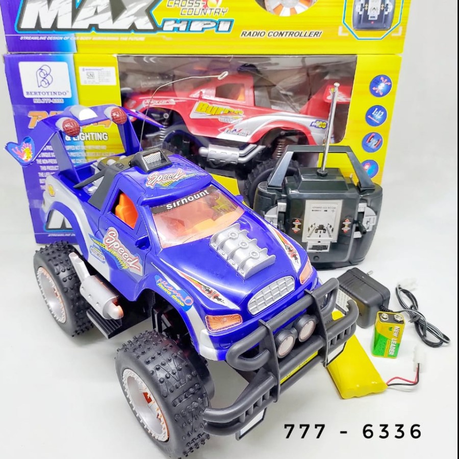 Remote Control Mobil Jeep Monster Offroad Ukuran Besar