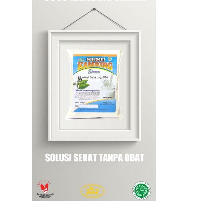 

[KODE REI8E] Susu Kambing Bubuk Kemasan 500 gr