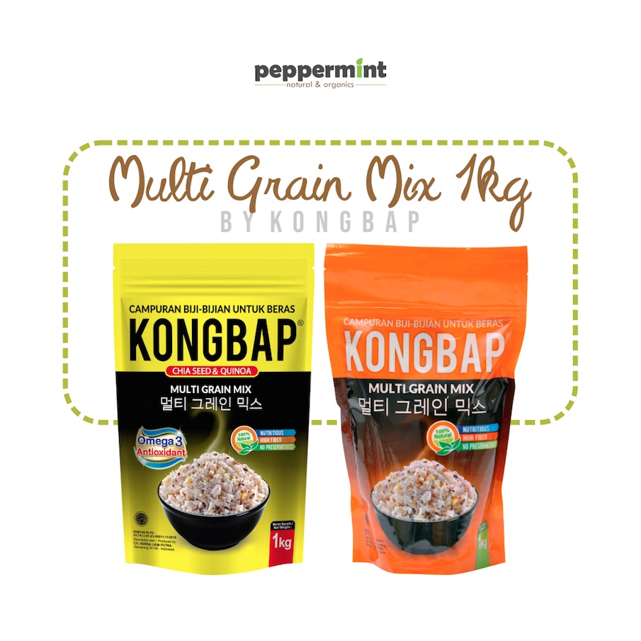 

Kongbap Multigrain Mix (Pouch) / Biji - Bijian Campuran Beras 1 Kg