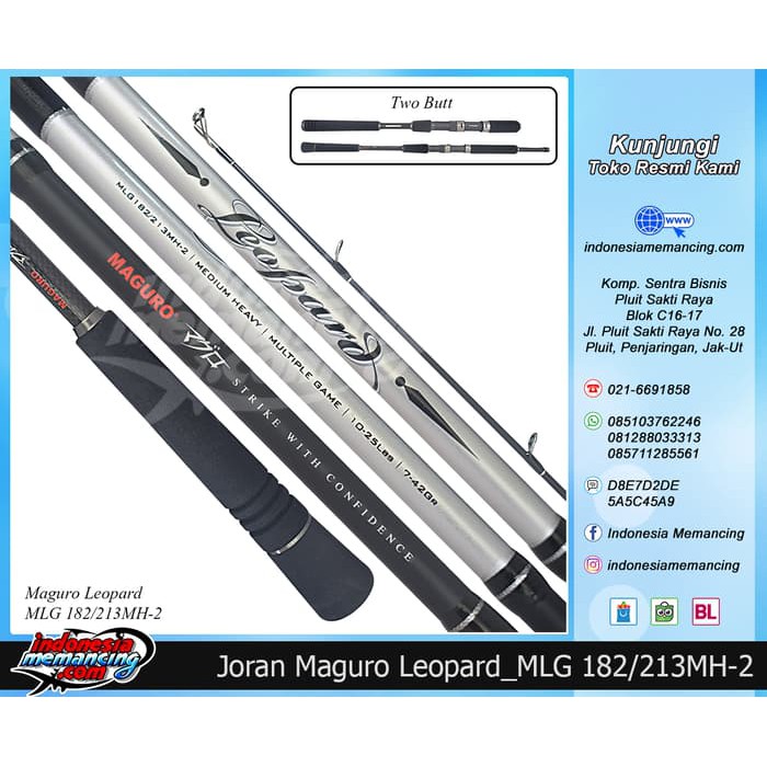 New Sale Joran Spinning Maguro Leopard 183/213Mh-2
