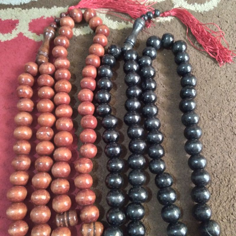 Tasbih kayu jumbo 99 butir 20mm