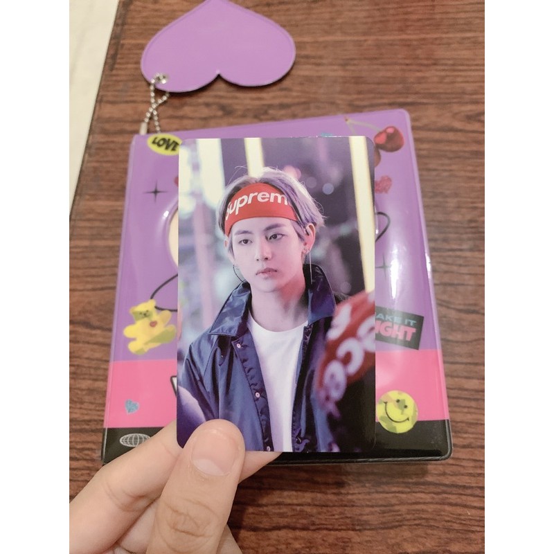 bts photocard dvd taehyung memories 2017