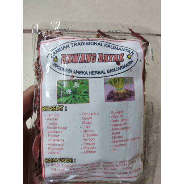 

Bawang dayak ramuan tradisional kalimantan