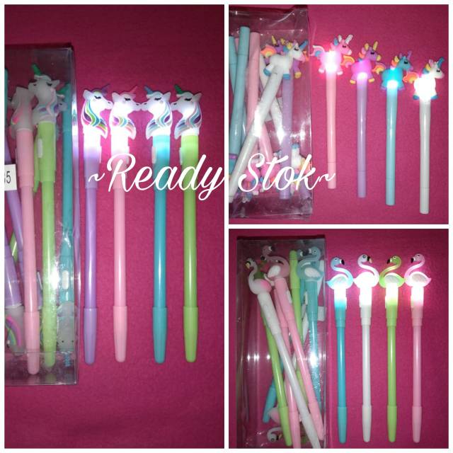 

Pulpen Led / Pulpen Unicorn Lampu / Pulpen Angsa Lampu