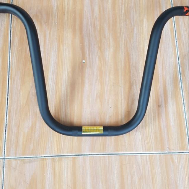 STANG CB/TIGER HITAM TINGGI 30 CM