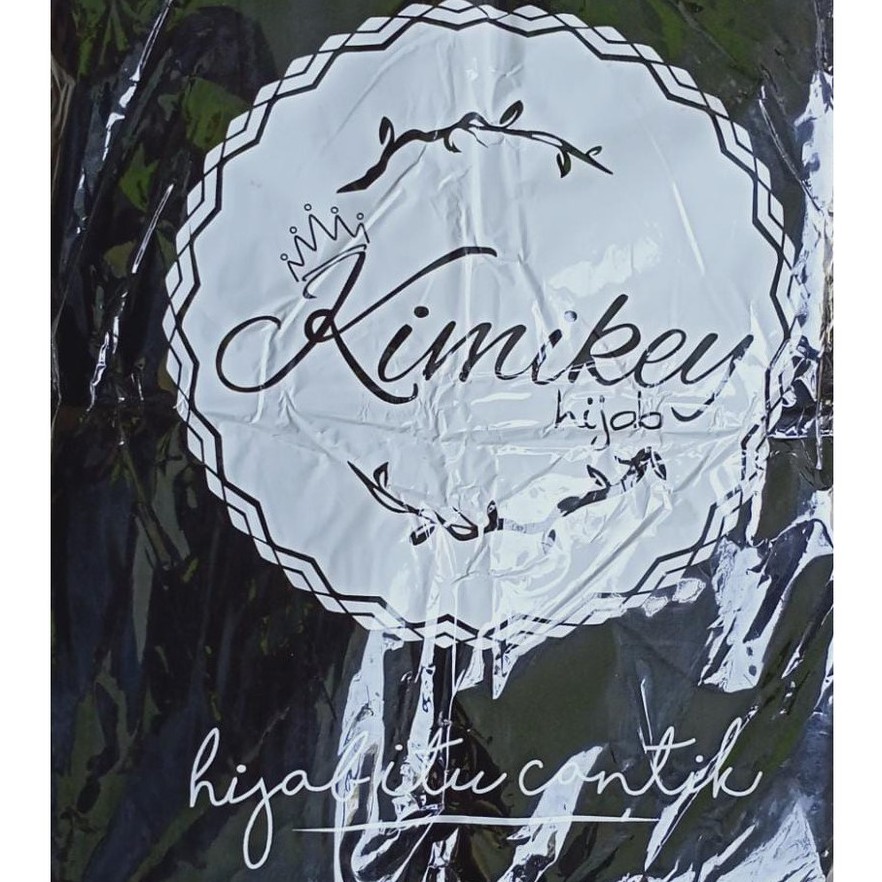 Jilbab Instan pad Amelia By Kimikey-HITAM