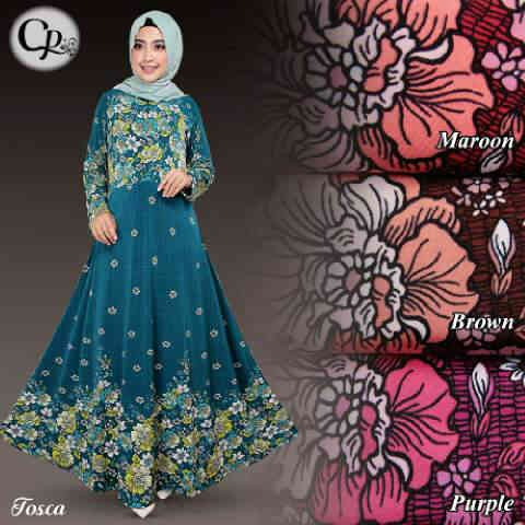 C1 cp 139GH Gamis bahan Spandek Korea / syari / hijab / grosir / foto ori