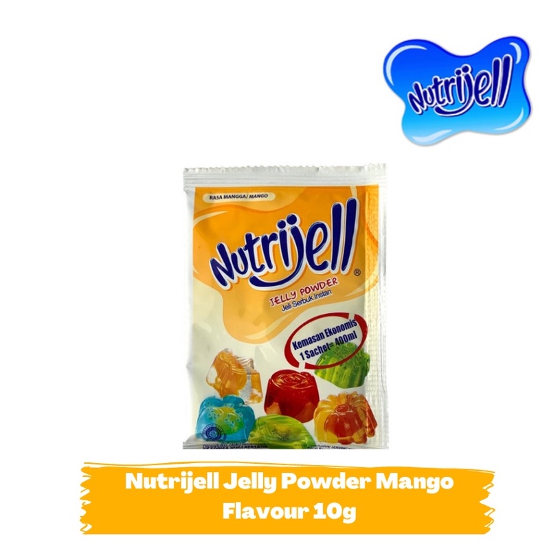 

NUTRIJELL MANGGA/ MANGO FLAVOUR JELLY POWDER 10g