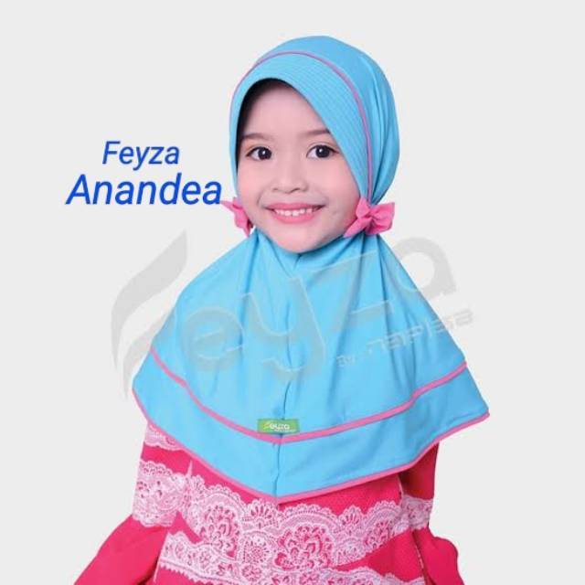 FEYZA ANANDEA jilbab/hijab/kerudung anak instan