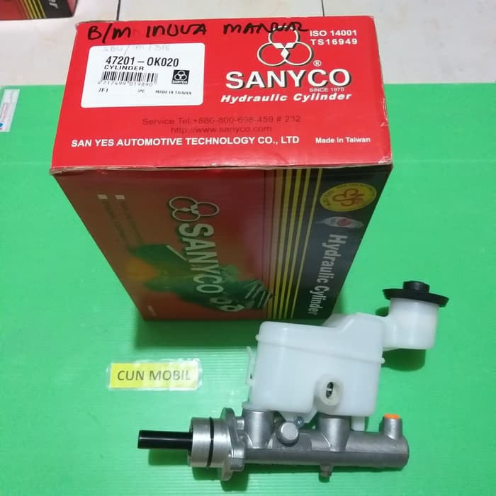 Brake master assy Toyota Innova manual sblm Rebond 472010K020 Sanyco