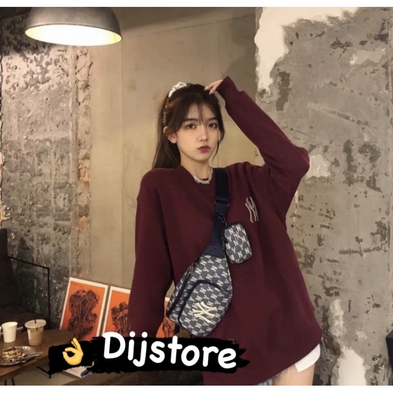 Slingbag wanita Korea NY MLB import Grade ori sling bag wanita tas selempang unisex