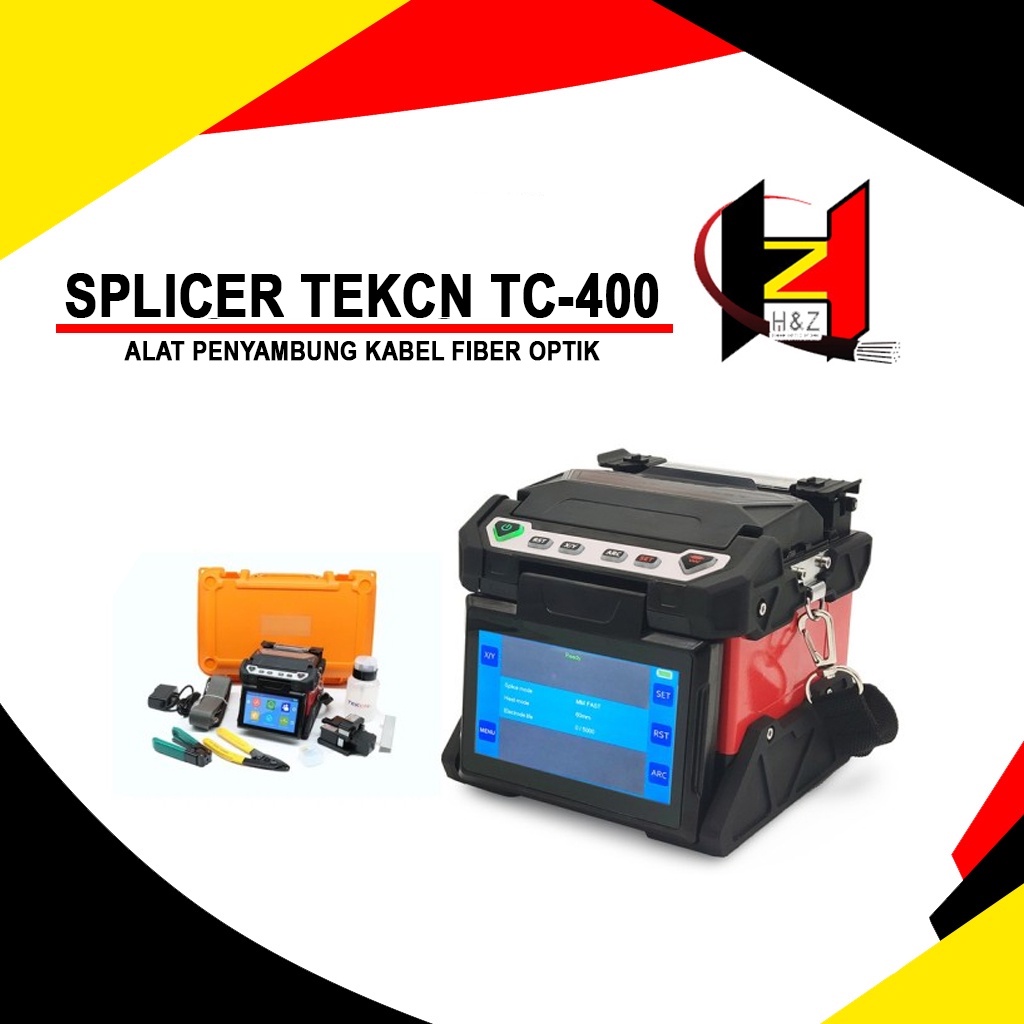 Splicer TEKCN TC-400 / Fusion Splicer Tekcn tc400 Alat Sambung Fiber Optik