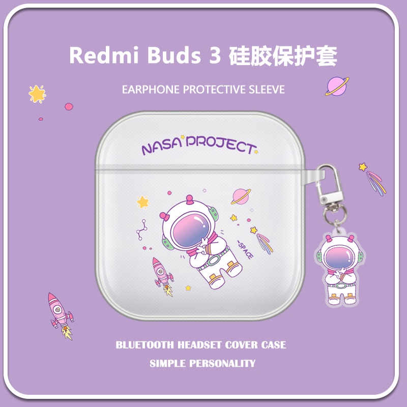 Soft Case TPU Transparan Cover Xiaomi Redmi Buds 3