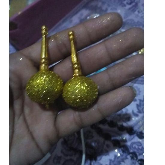 1sett kubah masjid terbang untuk aksesoris mahar nikah, perlengkapan mahar maskawin masjid 3D ‑ Huf3