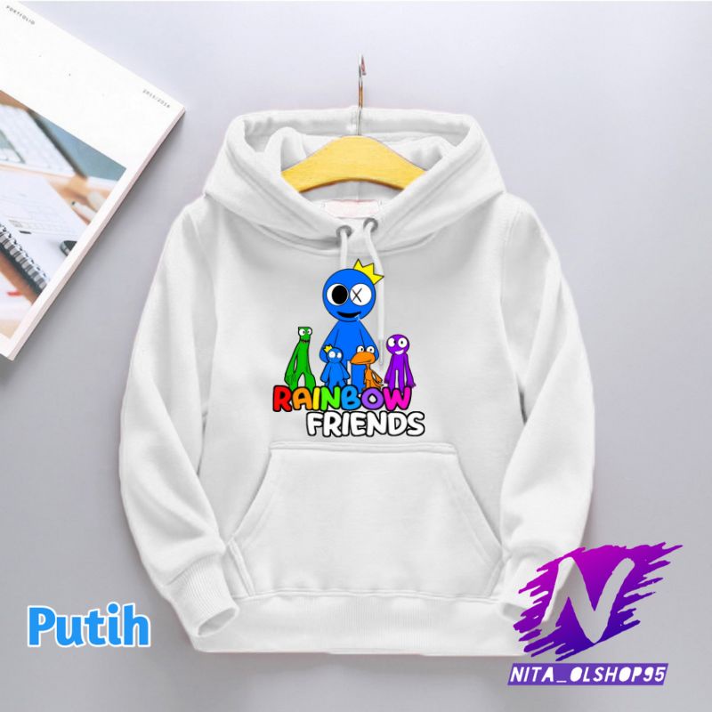 hoodie rainbow friends sweater hoodie anak raonbow friends