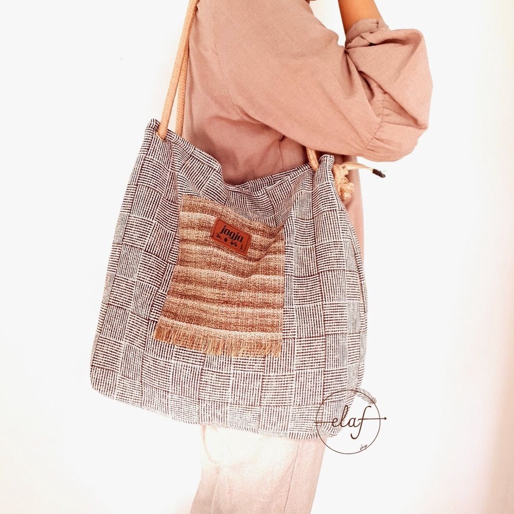 TOTEBAG WANITA RESLETING TALI SUMBU|Tas Pantai Besar Resleting|TAS TOTE GONI SINTETIS