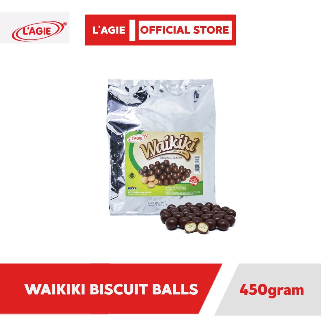 

Lagie Coklat Biskuit Waikiki 450gr