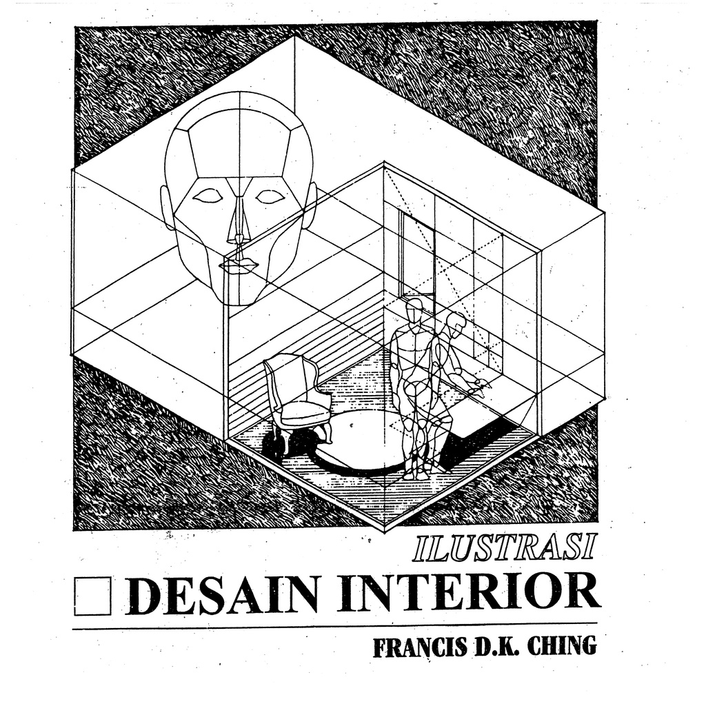 Book Ilustrasi Desain Interior, by Francis D.K. Ching, Angela Bookstore
