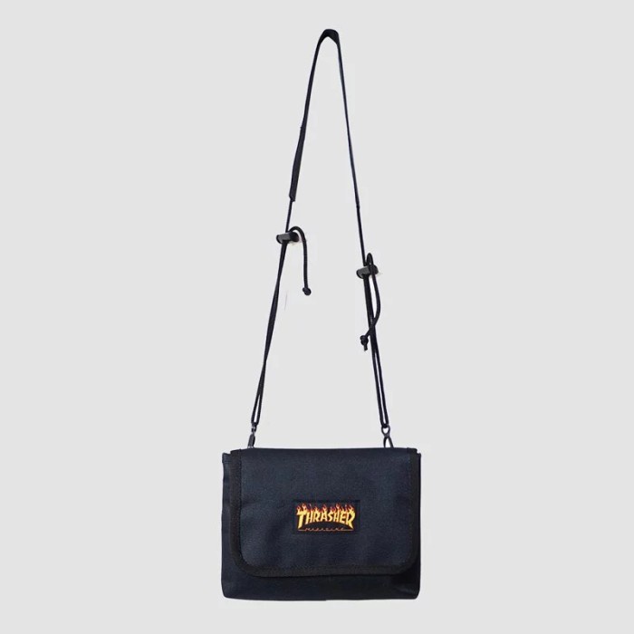 Thrasherr Japan Licensed Flame Sacosh Bag