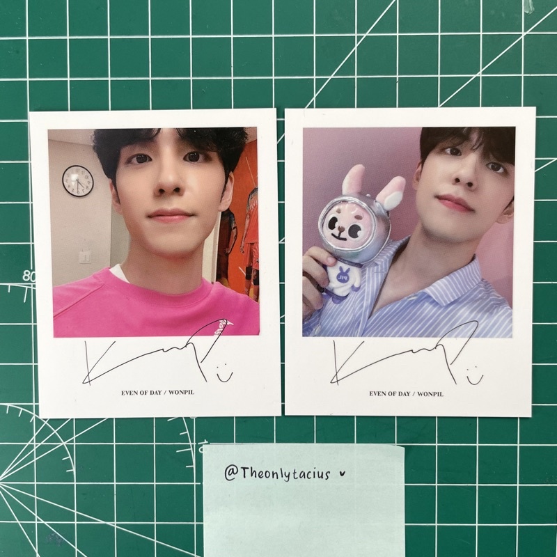 pola polaroid wonpil eod day6 tshirt mouse pad