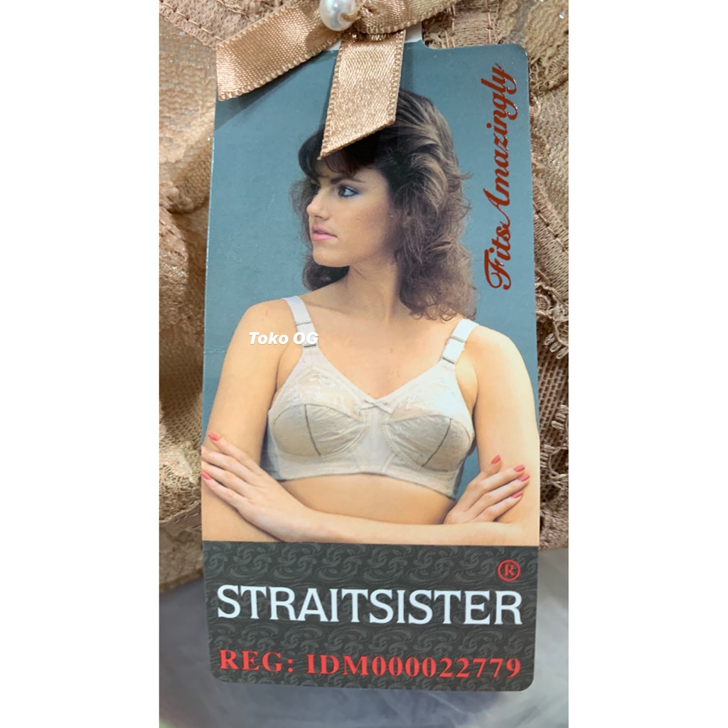 BRA / BH STRAIT SISTER IBU ORI ALSI TALI LEBAR TIDAK BUSA TIDAK KAWAT BEST SELLER