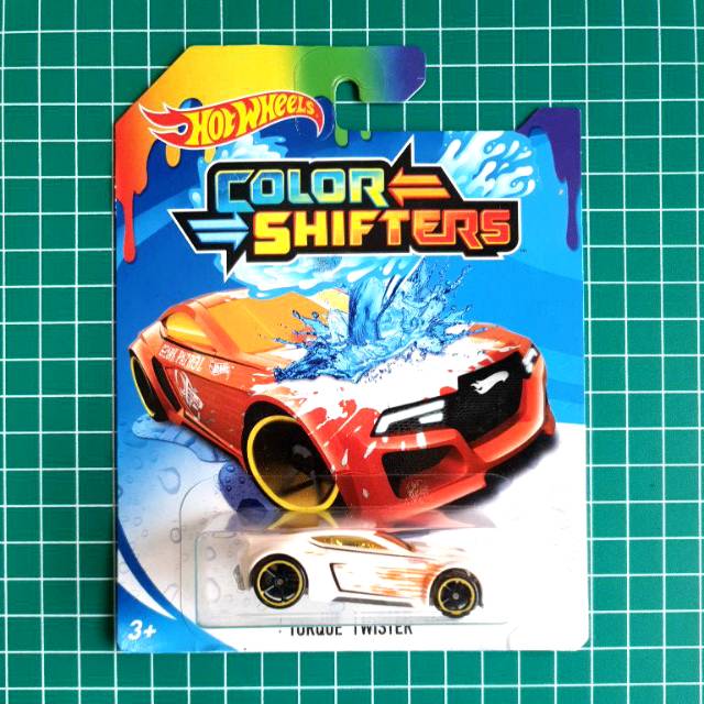 Hot Wheels - COLOR SHIFTERS - TORQUE TWISTER - PUTIH