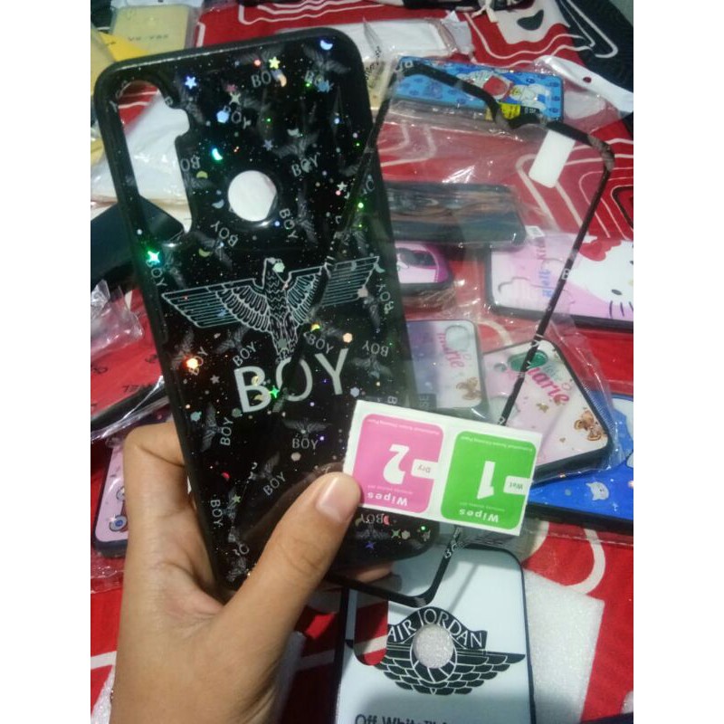 SILIKON HP+ANTI GORES/SILIKON REALME 5/REALME 5i/REALME 5s/SILIKON BERKARAKTER