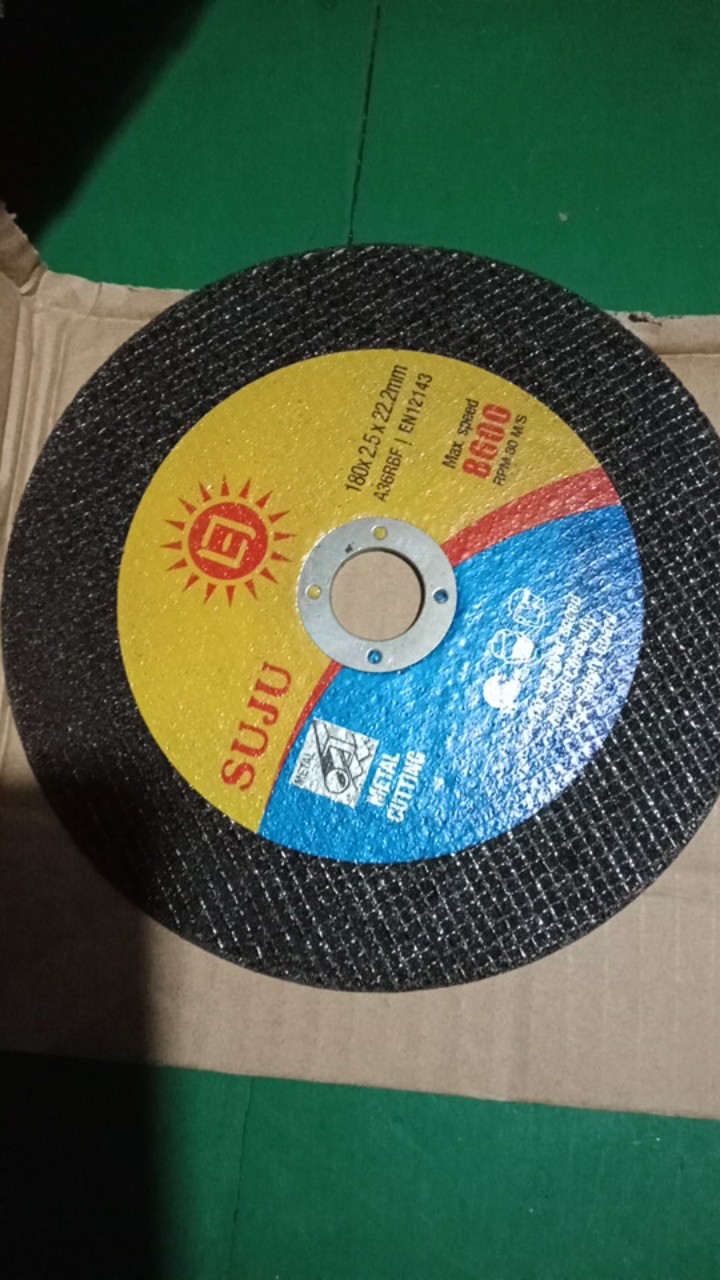 Batu Potong Besi Allumunium 7 Inch Suju Metal Cutting Wheel Mata Cut Off