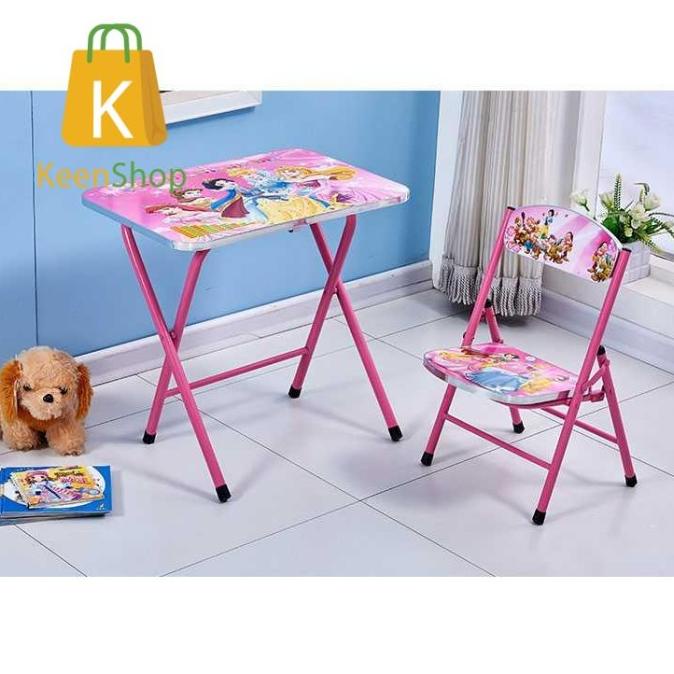 

Taffhome Meja Kursi Belajar Anak Motif Kartun Lucu 60 X 40 Cm - Wxd40 Jtv65U1D5U