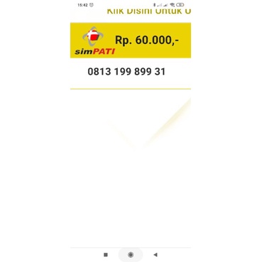 nomor Cantik Kartu Perdana simpati seri Rapi up07
