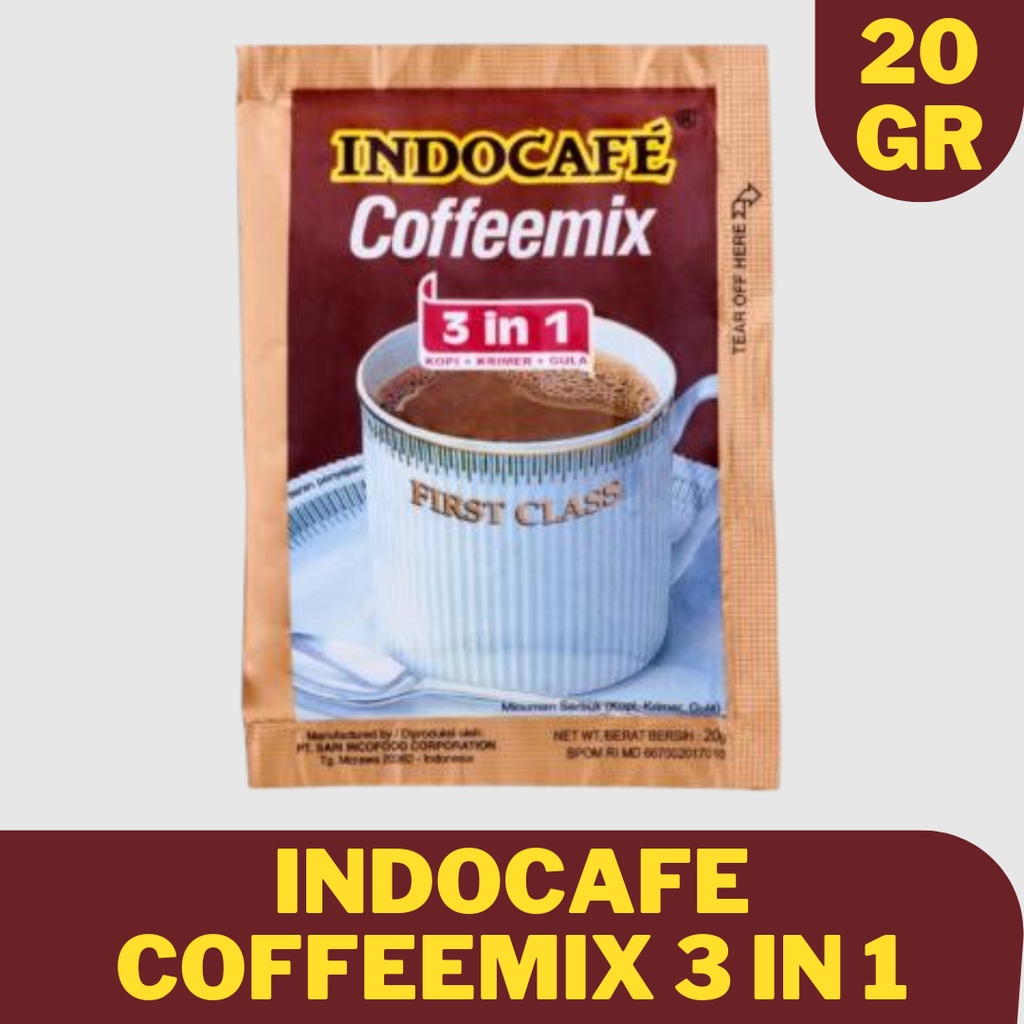 

Kopi Indocafe Coffeemix 3 in 1 Murah Sachet Renceng Satuan Termurah Cofemix