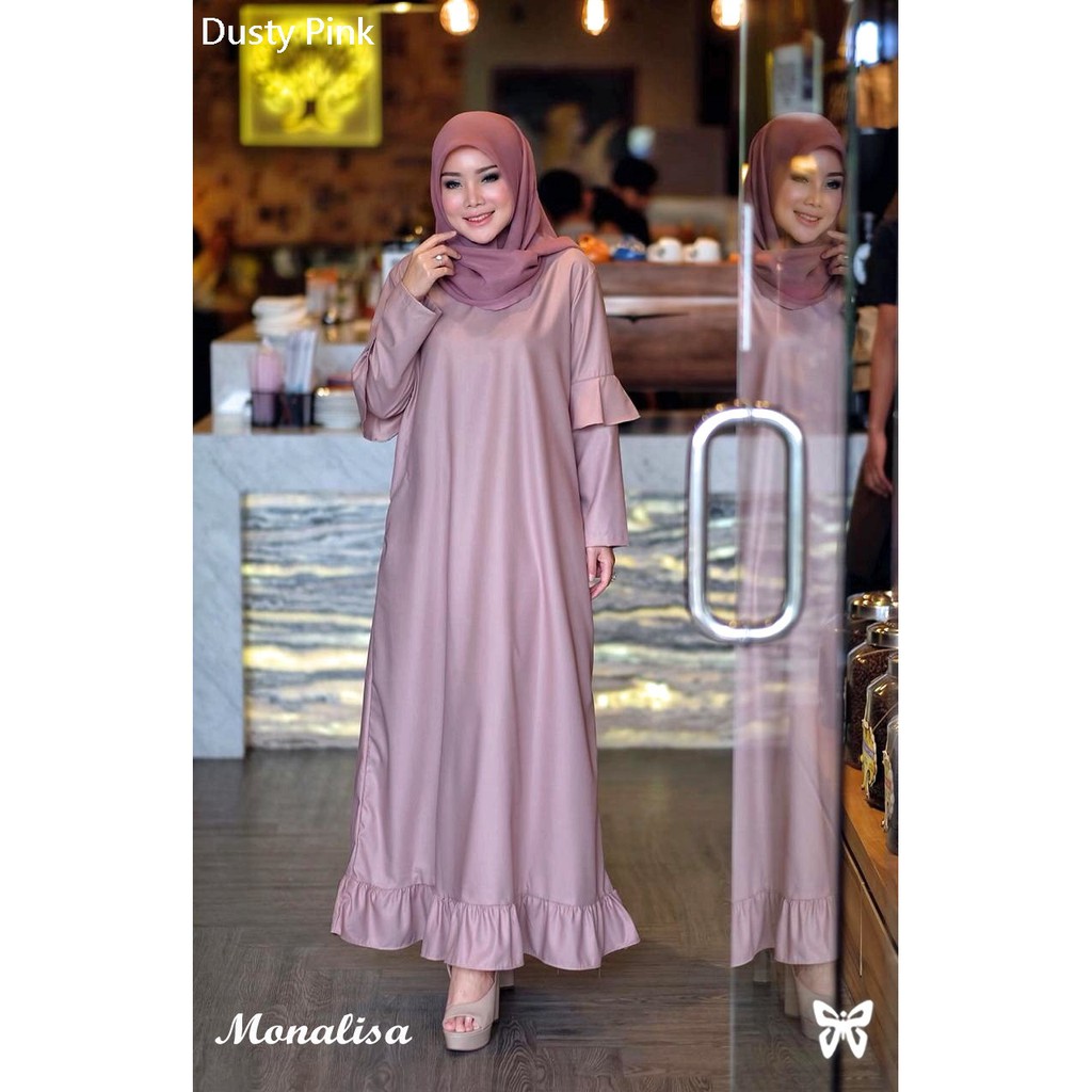 HOPYLOVY - Monalisa Maxi Dress | Gamis Wanita Terbaru