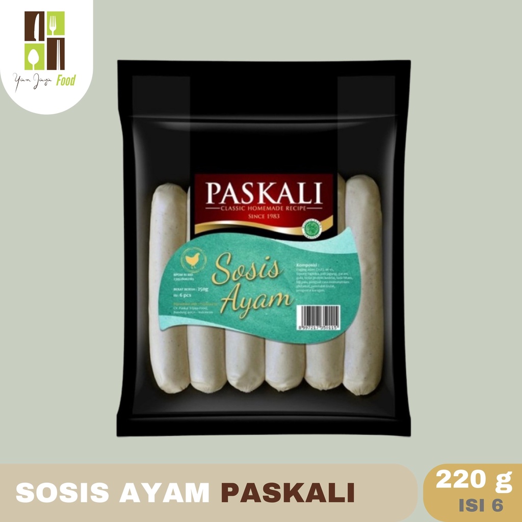 Sosis Ayam Paskali isi 6 [220g]