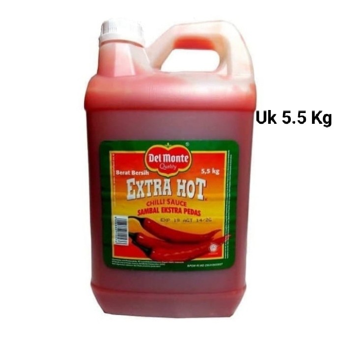 

sambal-aneka- delmonte saos sambal jerigen 5.7.kg -aneka-sambal.