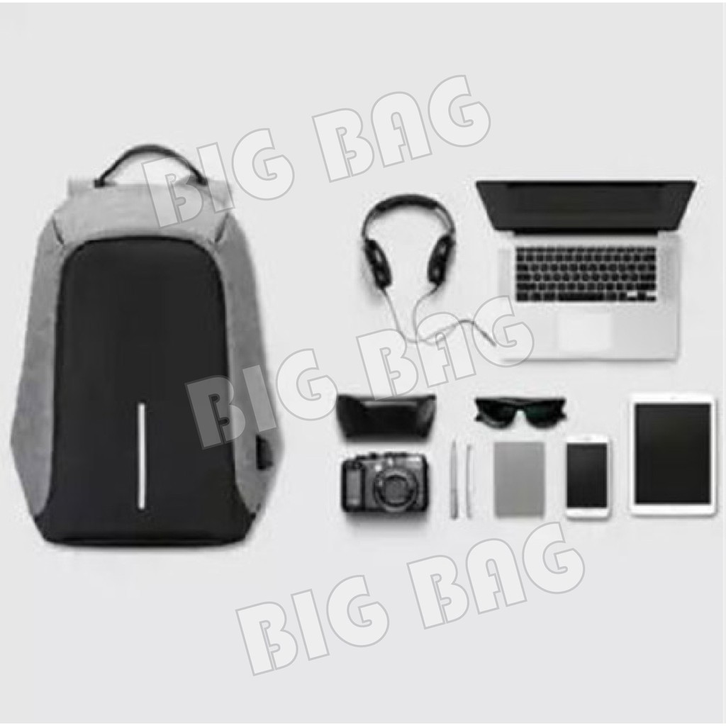 Gear Bag - Anti Theft Outdoor Dailypack Laptop  Backpack - Tas Ransel Anti Maling Laptop Travel Back