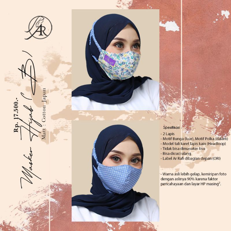 MASKER HIJAB ARRAFI