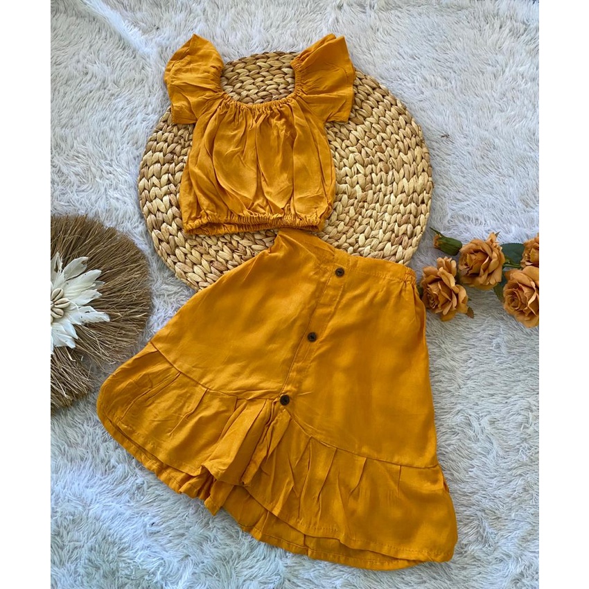 BAJU ANAK PEREMPUAN ONE SET CECIL MURAH GROSIR SETELAN ANAK-1