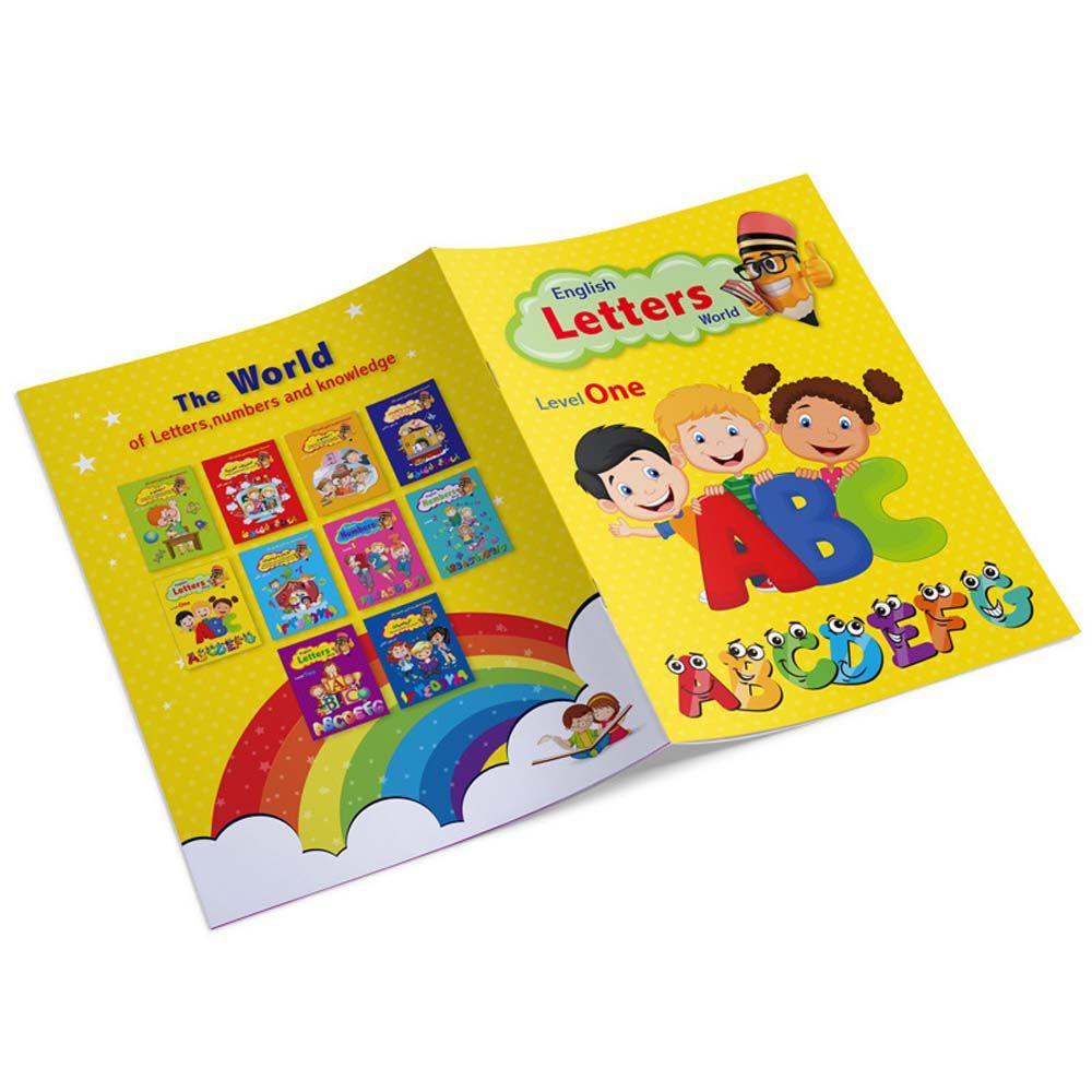 Lanfy Kid English Excercise Book Anak Latihan Huruf Inggris Bayi Kata Belajar Matematika Aritmatika Buku Latihan