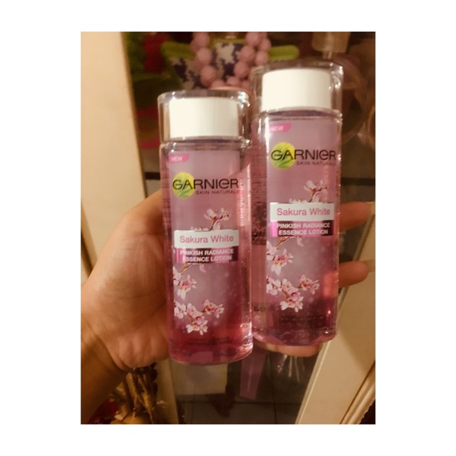 garnier sakura white essence lotion new