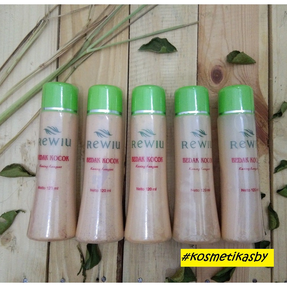 Bedak Kocok REWIU - Alas Bedak - Liquid Foundation 120ml