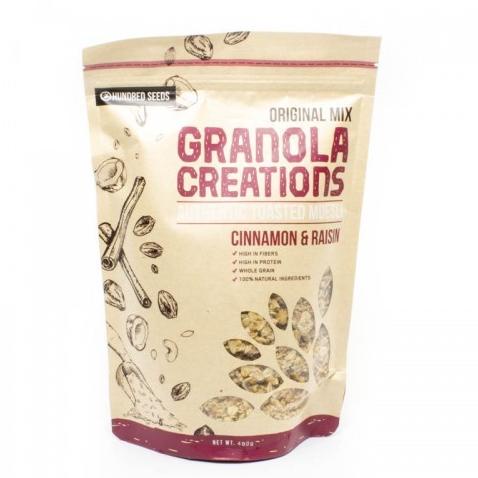 

monggo] Granola Creation Cinnamon Raisin 400 g toasted muesli sereal