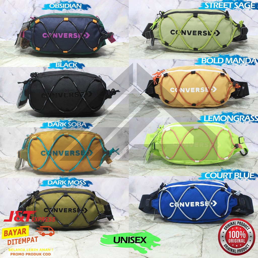 Converse Swap Out | Tas Slempang Converse | Waistbag Converse | Tas Slempang Converse Original
