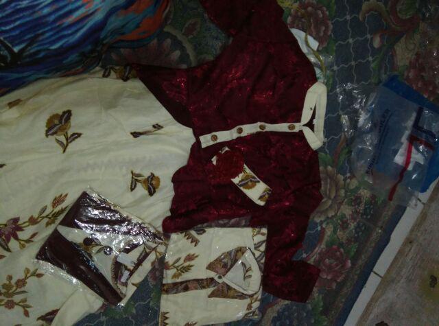 Sarimbit Batik Gamis Kanaya Kembang Sarimbit Couple Family Gamis Batik Anak Seragam Keluarga Batik